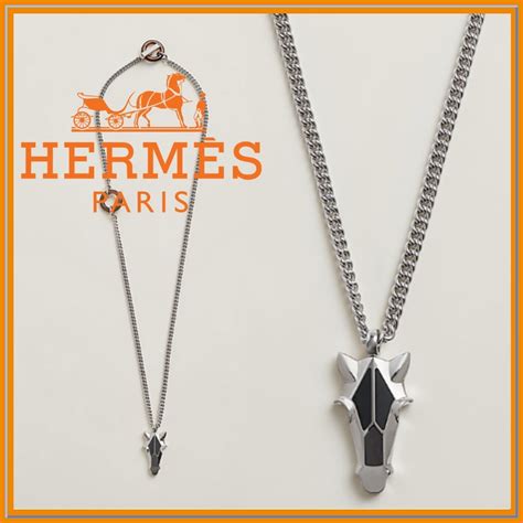 hermes destrier necklace|hermes pop h necklace.